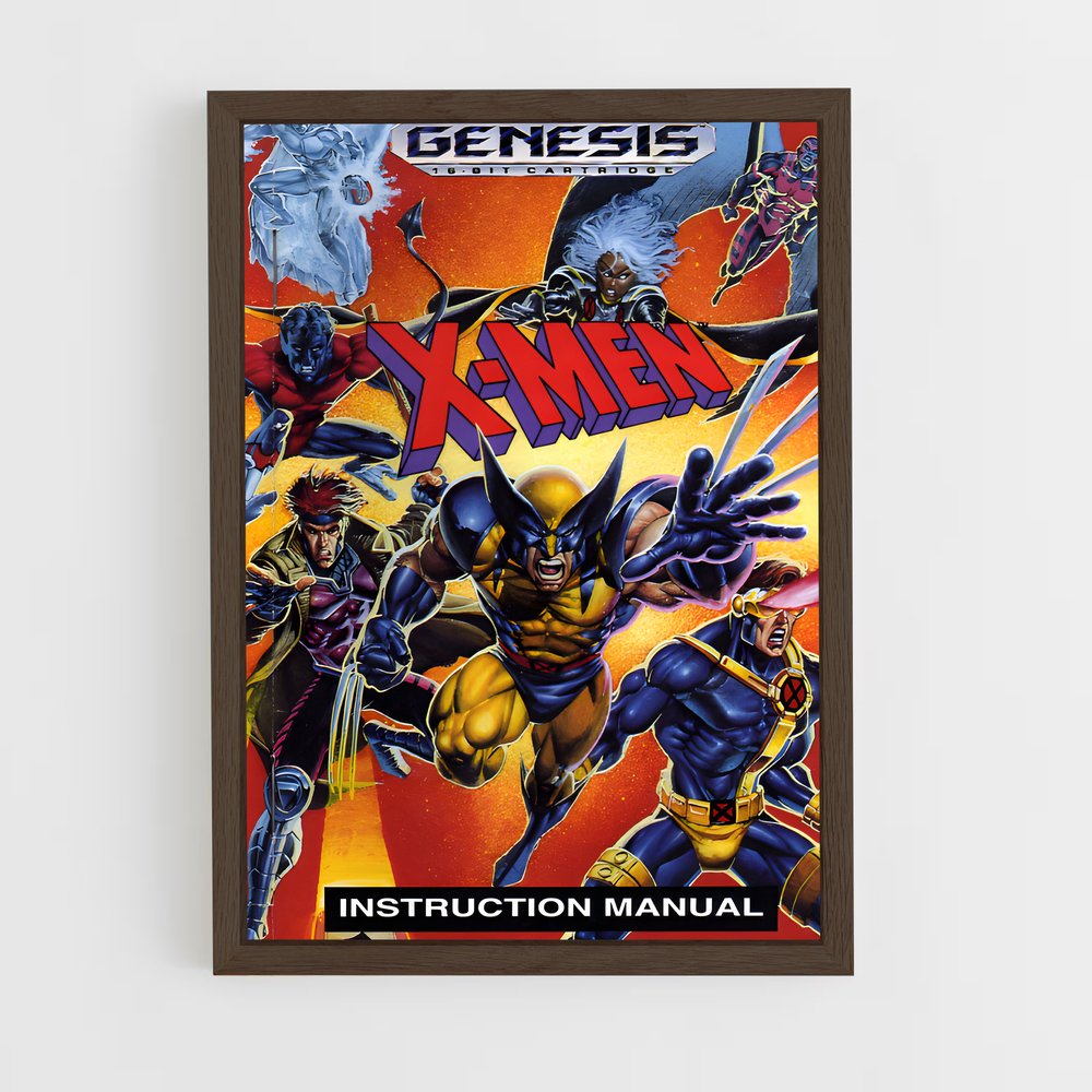 Poster X-Men : Manuel des Héros – affiche Consoles (vue 5)